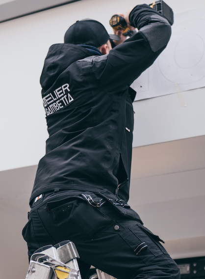 Installation Atelier Gambetta