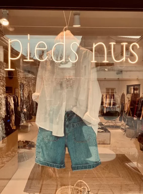néon magasin