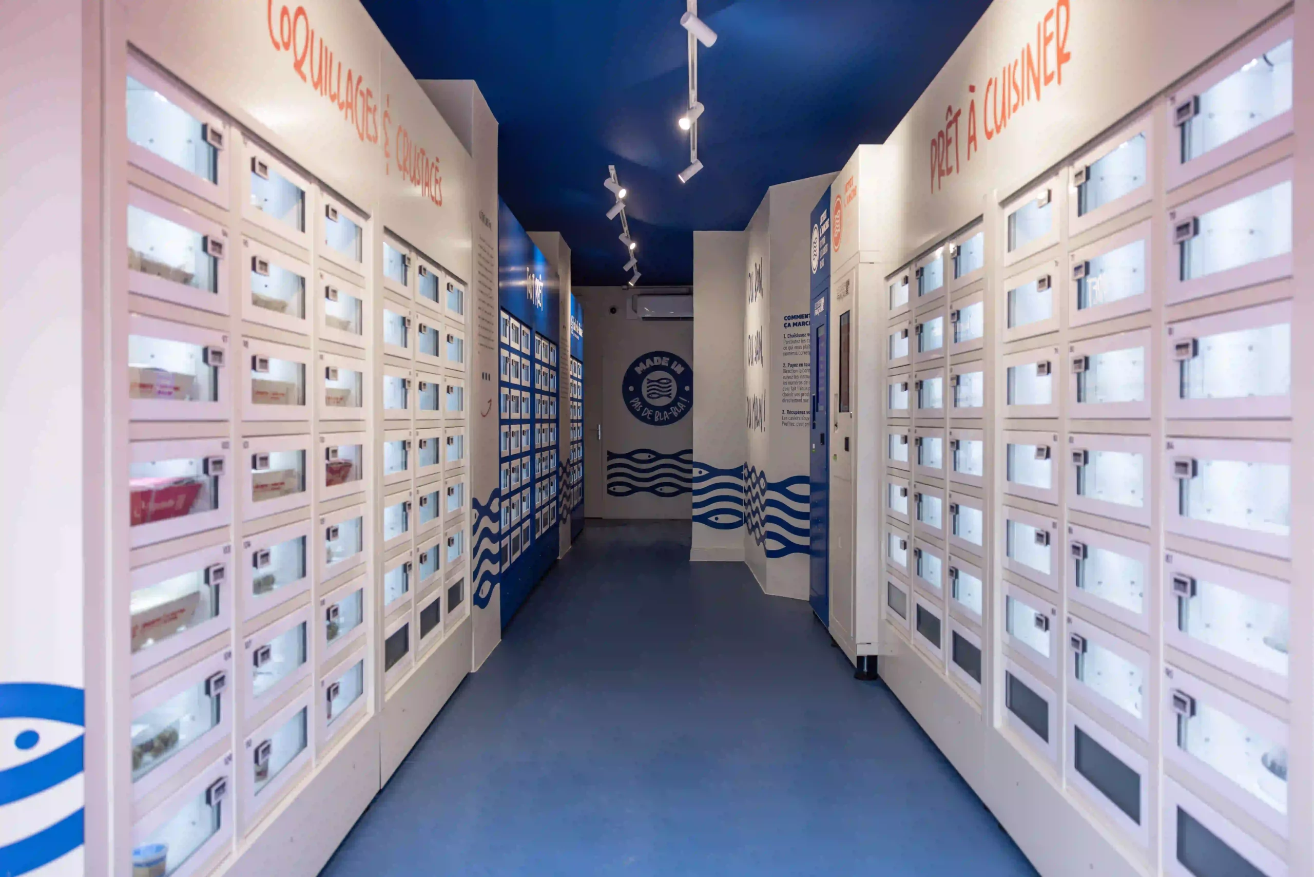 Stickers muraux pour l'Épuisette par Atelier Gambetta