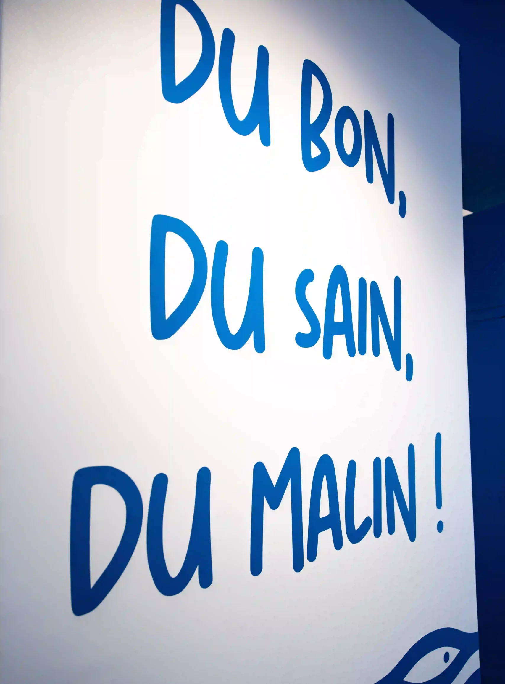 Stickers mural pour l'Épuisette par Atelier Gambetta