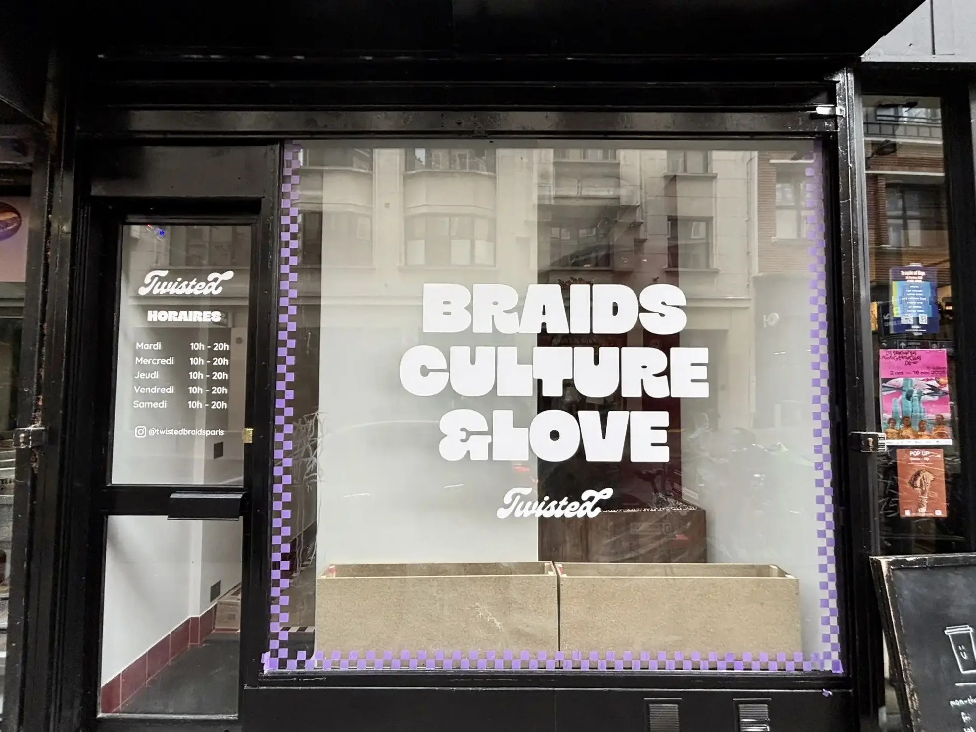 Vitrine de magasin 